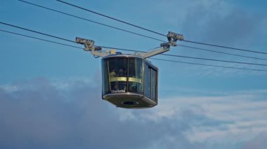 Fransa 'da güneşli bir günde esinlenmek. Brest, Fransa 'nın batısında bulunan Finistere ilinin bir şehridir..