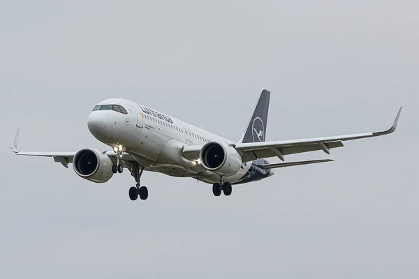 Londra Regno Unito Marzo 2023 Aerei Airbus A320 Neo Lufthansa — Foto Stock