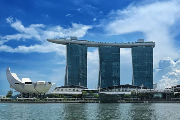 Singapore Listopada 2022 Hotel Marina Bay Sands Resort Singapurze Jest — Zdjęcie stockowe