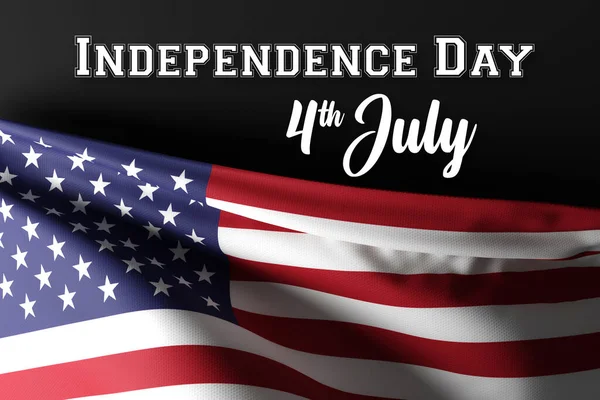 Amerika Bağımsızlık Günü Temmuz Amerika Birleşik Devletleri Ulusal Günü Üzerinde — Stok fotoğraf