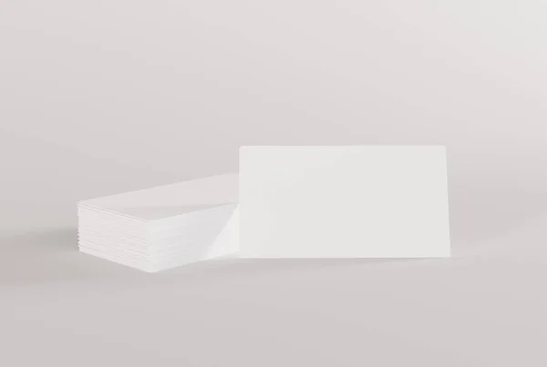 Business Cards Dark Background Concept Supplementing Content Business Cards Business — Stock Photo, Image