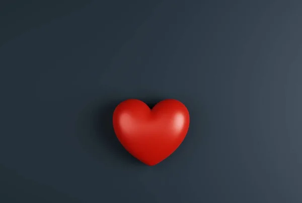 Сердце Темном Фоне Здравоохранение Медико Социальная Концепция Забота Сердце Проблемы — стоковое фото