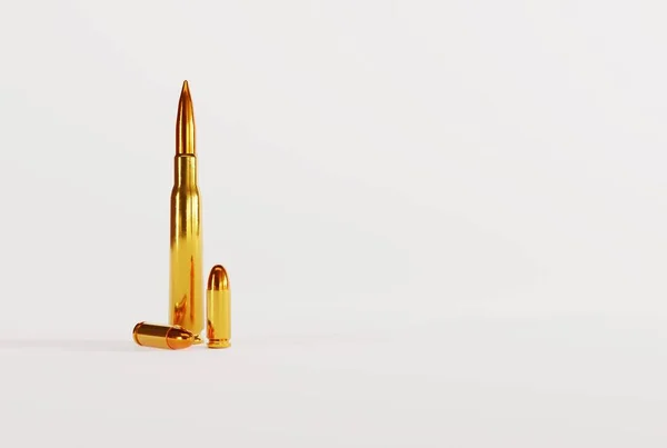 Όπλο Σφαίρες Σκοτεινό Φόντο Έννοια Όπλων Και Πυρομαχικών Διαφορετικά Φυσίγγια — Φωτογραφία Αρχείου