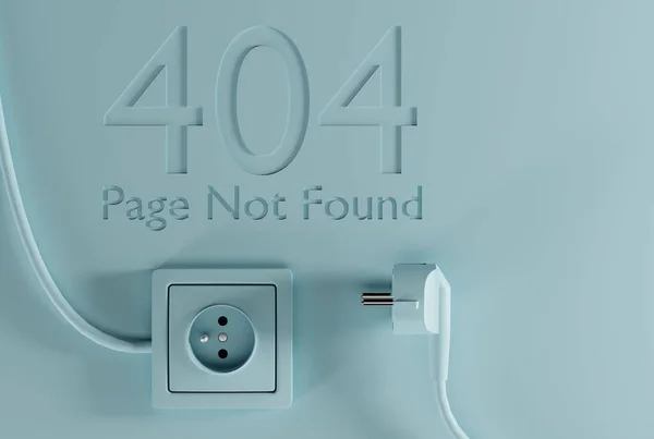 Додаток Має Контакту Номер 404 Помилка Неіснуючого Веб Сайту 404 — стокове фото
