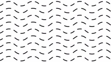 Dash çizgileri dalgalı hareket arkaplanı. Düzgün hareket eden soyut çizgiler