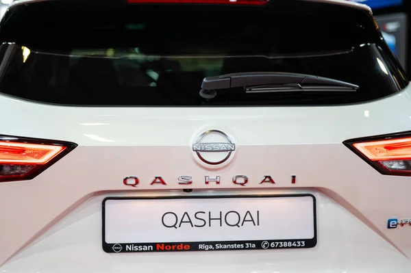 Riga Latvia April 2023 New Nissan Qashqai Premiere Motor Show — Stock Photo, Image