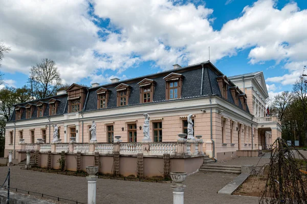 Zagare Litauen April 2023 Schloss Zagare Ist Eine Ehemalige Residenz — Stockfoto
