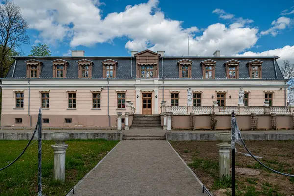 Zagare Lituanie Avril 2023 Zagare Manor Est Une Ancienne Résidence — Photo