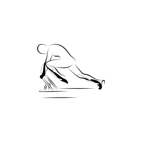 Pilates Αναμορφωτής Θέτουν Διανυσματική Απεικόνιση — Διανυσματικό Αρχείο