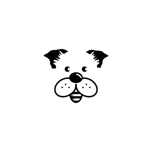 Hund Och Vektor Illustration — Stock vektor