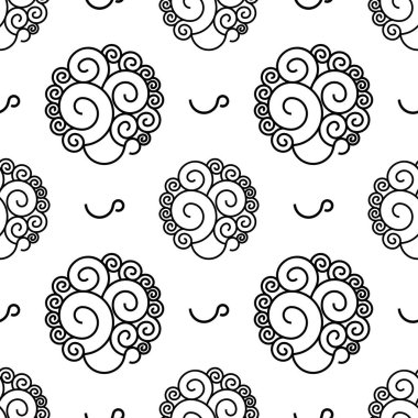 Kahve lekesi olmayan kadın yüzü.