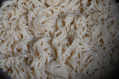 makarna dokusu ve pişmiş makarna arkaplanı