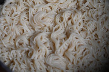 makarna dokusu ve pişmiş makarna arkaplanı