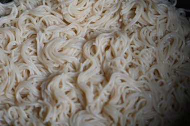 makarna dokusu ve pişmiş makarna arkaplanı