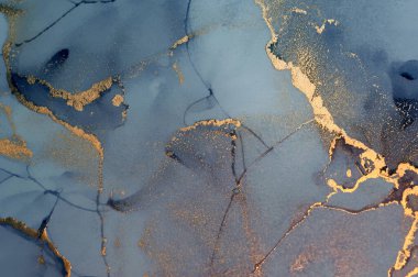 Soyut resim, mermer mürekkep boya sıvısı.