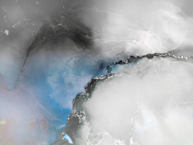 mavi ve beyaz mermer soyut arkaplan.