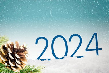 Noel ve 2024 Yeni Yıl Kompozisyonu