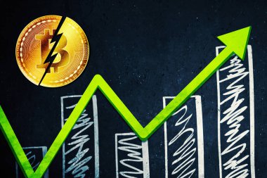 Bitcoin fiyat grafiği bitcoin yarılanma olayından sonra yükselişi gösteriyor