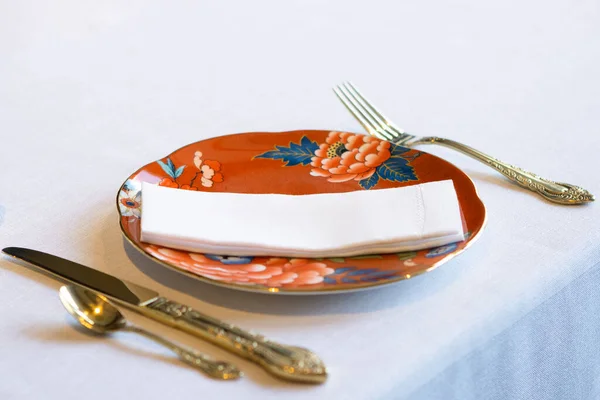 家用餐具 玻璃器皿 — 图库照片
