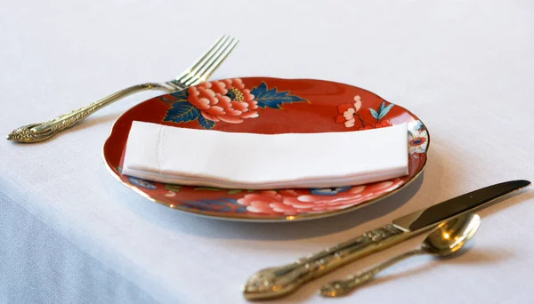 家用餐具 玻璃器皿 — 图库照片