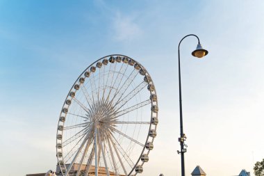 Bangkok Tayland 'da Bulutlu Mavi Gökyüzü