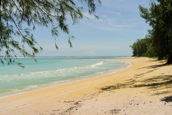 stock image background, clear sea, daytime, Nai Yang Beach, Phuket, Thailand