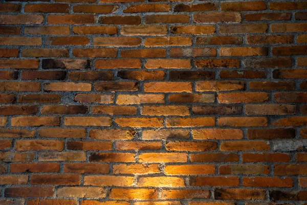 Brick Wall Background Brown Tones Vintage — Stock Photo, Image
