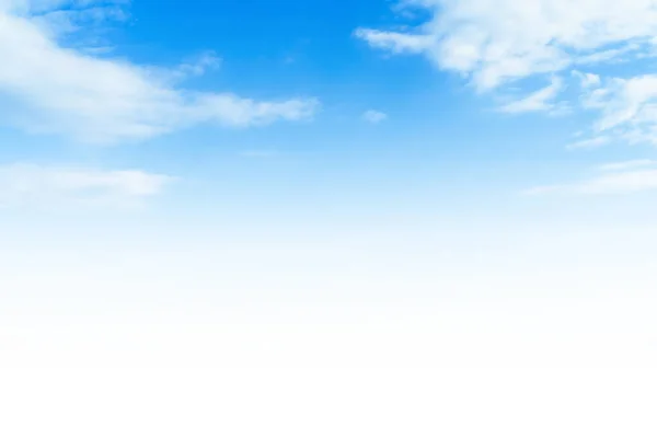 Облачно Голубое Небо Закате Градиентный Цвет Текстура Неба Природный Фон Стоковое Фото