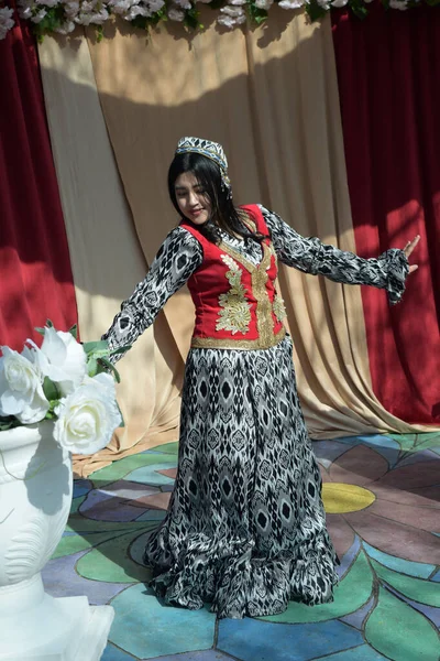Jizzakh Uzbekistán Březen 2023 Holiday Nowruz Slavnost Jarního Středoasijského Tradičního — Stock fotografie