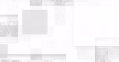 Abstract grey and white futuristic corporate motion background. Animated soft pattern. 4K seamless loop animation