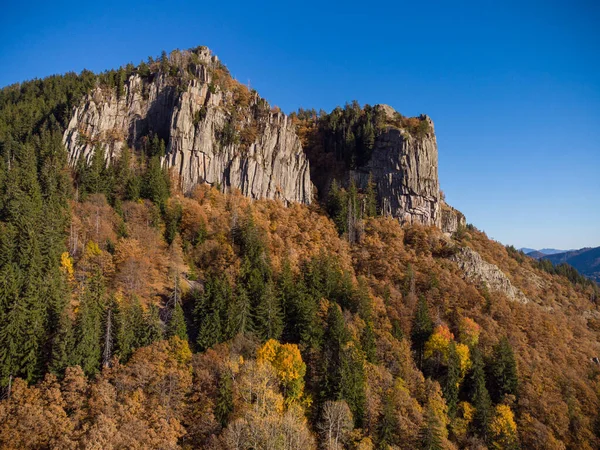 Herbst Rhodopengebirge Bulgarien Smolyan — Stockfoto