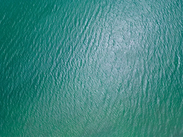 Τιρκουάζ Θάλασσα Εναέρια Drone Πάνω Προς Κάτω Άποψη — Φωτογραφία Αρχείου