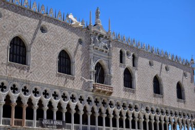 Venedik, İtalya. Venedik 'te San Marco Meydanı. Saint Mark Meydanı, Venedik
