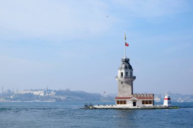 İstanbul, Türkiye 'de Bakire Boğazı Kulesi