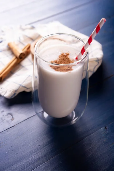 Agua Horchata Also Known Horchata Arroz One Traditional Fresh Waters — Zdjęcie stockowe