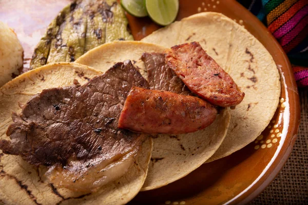 Carne Asada Carne Asada Plato Muy Popular Norte México También — Foto de Stock