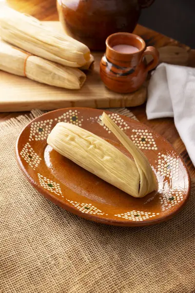 Tamales Plat Hispanique Typique Mexique Certains Pays Amérique Latine Pâte — Photo