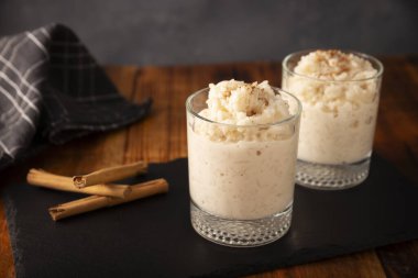 Sütlaç. Süt ve şekerle pilav pişirilerek yapılan tatlı yemekler arasında tarçın, vanilya veya diğer malzemeler yer alıyor. Çok kolay bir tatlı tarifi ve tüm dünyada çok popüler..