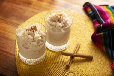 Sütlaç. Süt ve şekerle pilav pişirilerek yapılan tatlı yemek, bazı tarifler tarçın, vanilya veya diğer malzemeler içeriyor, tarifi çok kolay ve tüm dünyada çok popüler..