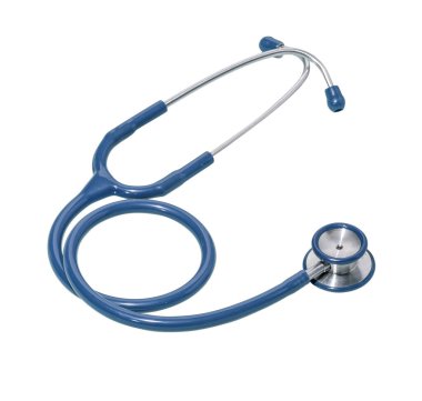 Oskültasyon için tıbbi stetoskop: sağlık, tıp ve tanı kavramı
