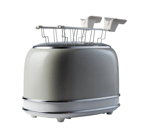 Vintage Retro Toaster Isoliert Auf Weißem Hintergrund — Stockfoto