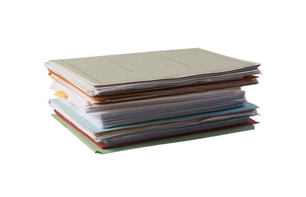 Куча документов и файлов: документы и бизнес-концепция