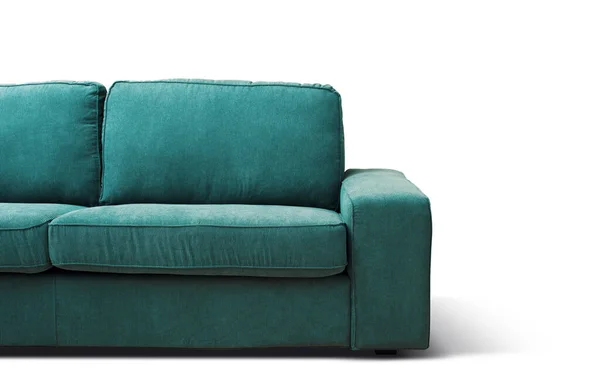 独立した快適なソファーとコピースペース インテリアデザインコンセプト — ストック写真