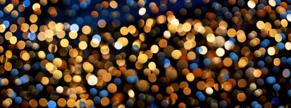 Kleurrijke Glanzende Bokeh Lichten Achtergrond Feest Luxe Concept — Stockfoto
