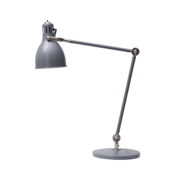 Beyaz arka plan üzerinde izole modern masa lambası