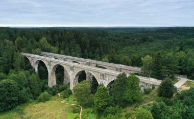 Famous stone bridges in Stanczyki village - Podlasie, Poland