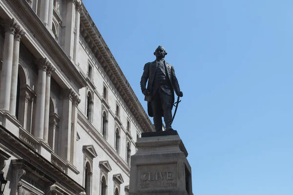 London Egyesült Királyság 2023 Május Robert Clive Emlékművek Churchill War — Stock Fotó