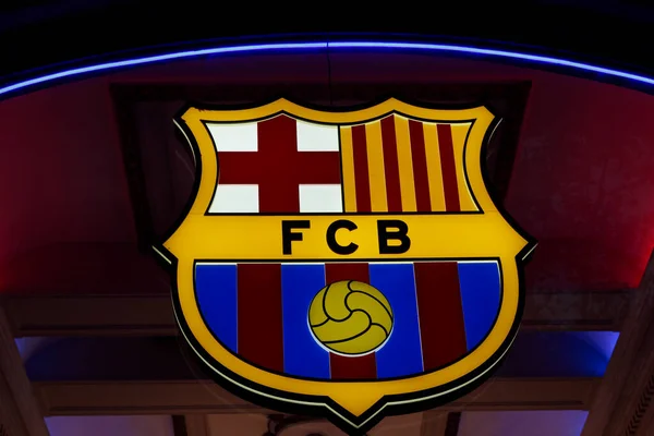 Barcelona Spanien August 2023 Logo Des Barcelona Barcelona Spanien — Stockfoto