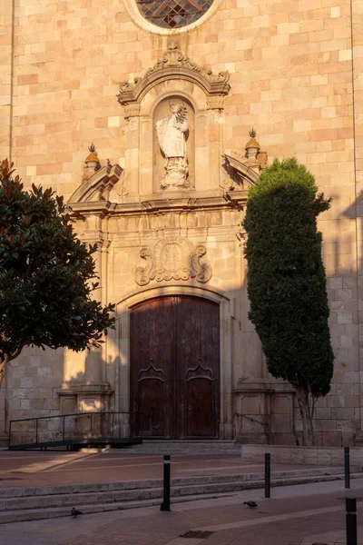 Tossa de Mar 'daki Tapınak Girişi, Katalonya, Sabah Işığı