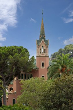 Antoni Gaudi 'nin Sanatsal Yaratılışı Park Guell, Barcelona